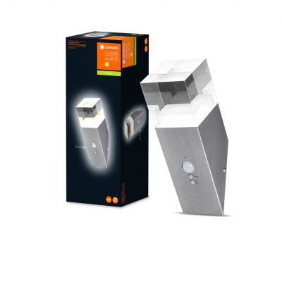 Kinkiet POCHODNIA lampa elewacyjna ścienna 5W 3000K CZUJNIK RUCHU Endura Style CRYSTAL 4058075474192 LEDVANCE (4058075474192)