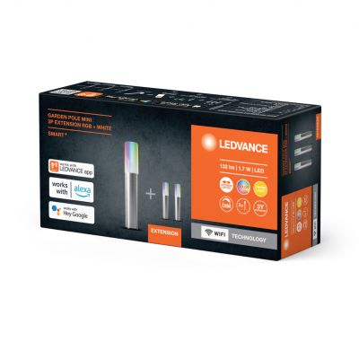 Słupki oświetleniowe LED RGB+W 1,9W SMART+ WiFi Garden 3 POLE Mini - Rozszerzenie 4058075478237 LEDVANCE (4058075478237)