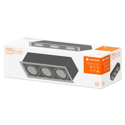 SP MULTI 3X30W 4000K FL WT BK LEDV LEDVANCE (4058075114029)