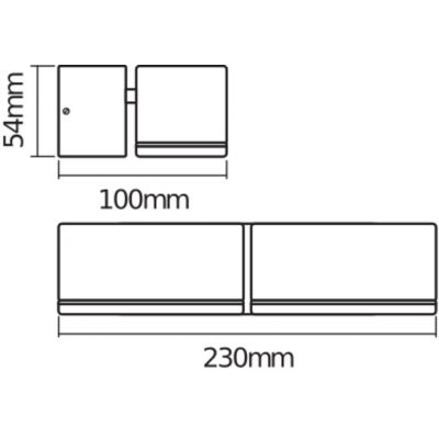 Kinkiet ścienny lampa elewacyjna zewnętrzna ruchoma 13W 630lm 3000K Endura Style Mini Spot 4058075205178 LEDVANCE (4058075205178)