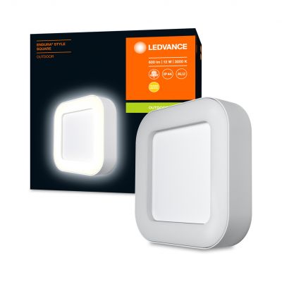 Kinkiet ścienny lampa elewacyjna oprawa zewnętrzna 13W 600lm 3000K Endura Style Kwadrat 4058075205277 LEDVANCE (4058075205277)