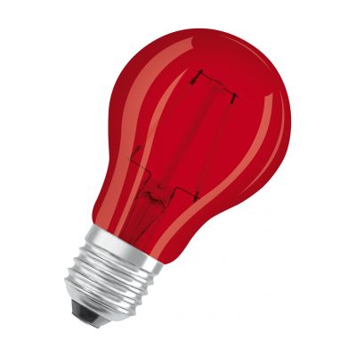 Lampa LED STAR CL A Red 15 non-dim 2,5W E27 LEDVANCE (4058075433946)