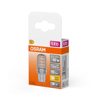 LED PIN40 CL 4,2W 827 230V G9 LEDVANCE (4058075432390)