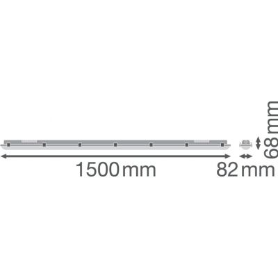 DP 1500 58W 840 IP65 GY LEDVANCE (4058075541245)