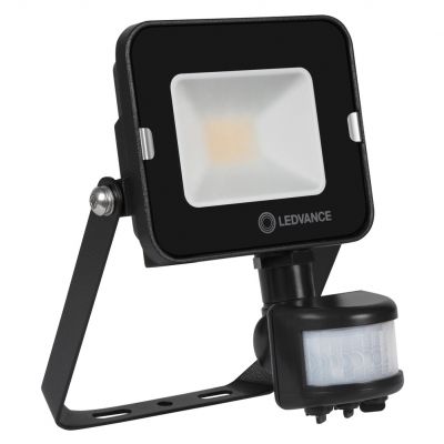 Naświetlacz LED FLOOD COMPACT SENSOR V 10W 840 SYM 100 BK 4058075575240 LEDVANCE (4058075575240)