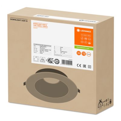 DOWNLIGHT PFM DN155 14W 840 WT IP54 UGR19 LEDV Oprawa LED - DOWNLIGHT LEDVANCE (4058075459151)