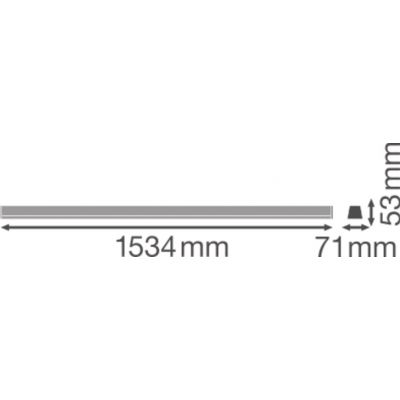 Oprawa TRUSYS LED DALI 53W 4000K DA SI LEDVANCE (4058075102668)