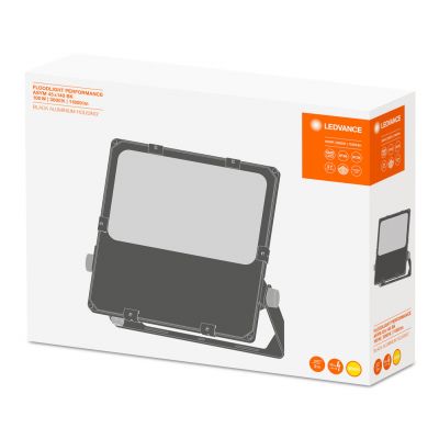 Naświetlacz LED FL PFM ASYM 45x140 100W 3000K BK 11800lm IP66 czarny 4058075353633 LEDVANCE (4058075353633)