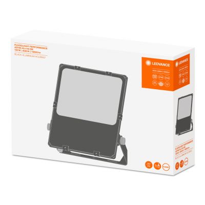 Naświetlacz LED FL PFM ASYM 45x140 150W 4000K BK 19800lm IP66 czarny 4058075353701 LEDVANCE (4058075353701)