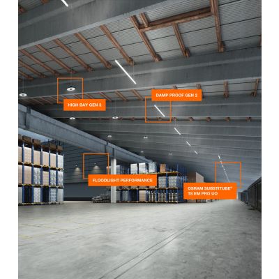 Naświetlacz LED FL PFM ASYM 45x140 150W 4000K BK 19800lm IP66 czarny 4058075353701 LEDVANCE (4058075353701)