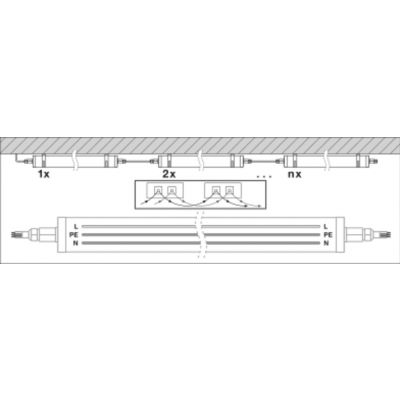 Oprawa hermetyczna DAMP PROOF LED SPECIAL 1500 30W 4000K WT IP67 LEDV LEDVANCE (4058075452138)
