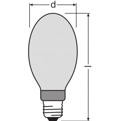 HQI-E 400 N powlekana LEDVANCE (4058075039803)