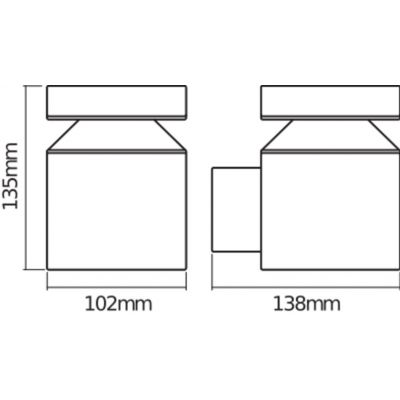 Kinkiet ścienny lampa elewacyjna oprawa zewnętrzna 6W 360lm 3000K Endura Style Cylinder 4058075205338 LEDVANCE (4058075205338)