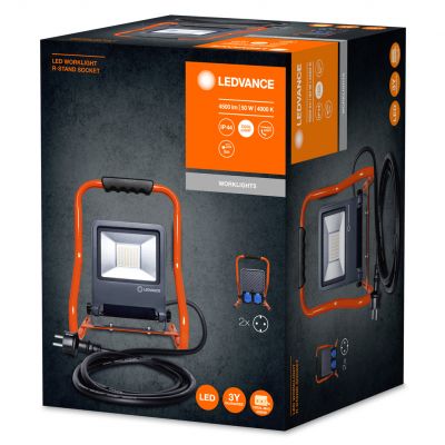 LED WORKLIGHT R-STAND SOCKET 50 W 4000 K LEDVANCE (4058075321342)