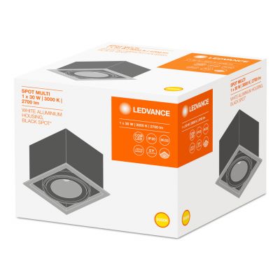 SP MULTI 1X30W 3000K FL WT BK LEDV LEDVANCE (4058075113923)