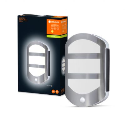 Kinkiet lampa elewacyjna ścienna 12,5W 630lm 3000K Czujnik Ruchu Endura STYLE PLATE WALL 4058075477872 LEDVANCE (4058075477872)