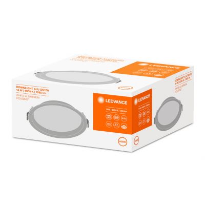 DL ALU DN150 14W 4000K WT IP44 LEDV LEDVANCE (4058075091450)