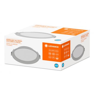 DL ALU DN200 35W 6500K WT IP44 LEDV LEDVANCE (4058075091597)