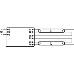 Statecznik elektroniczny QT-FIT8 2x58 QUICKTRONIC FIT 4008321294289 LEDVANCE (4008321294289)