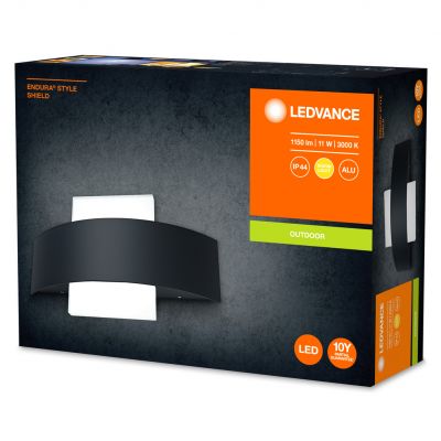 Kinkiet ścienny lampa elewacyjna oprawa zewnętrzna 11W 410lm 3000K Endura Style Shield 4058075205314 LEDVANCE (4058075205314)