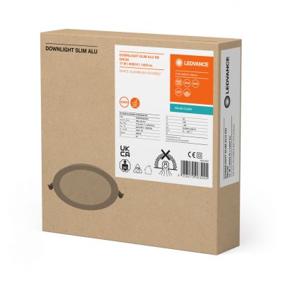 Oprawa downlight LED 17W/4000K 230V IP20 1400lm 4058075063945 LEDVANCE (4058075063945)