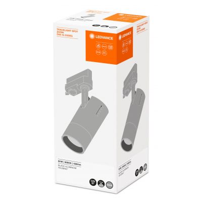 Szynowa oprawa TRACKLIGHT SPOT ZOOM D85 25W 3000K DIM 97R BK LEDVANCE (4058075335806)