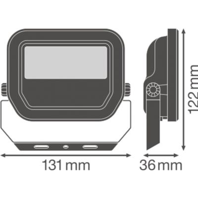 Naświetlacz LED 10W 1200lm 6500K IP65 Biały Floodlight 4058075420946 LEDVANCE (4058075420946)