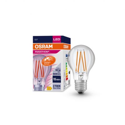 PARATHOM+ CL A FIL 60 non-dim 7,3W 827 E27 LEDVANCE (4058075762015)