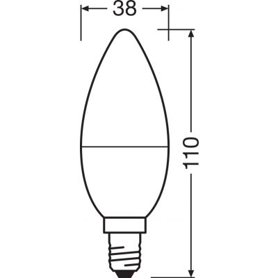 Żarówka LED /2szt./ E27 10W=75W 1055lm 3000K biepła biel OSRAM (4058075630277)