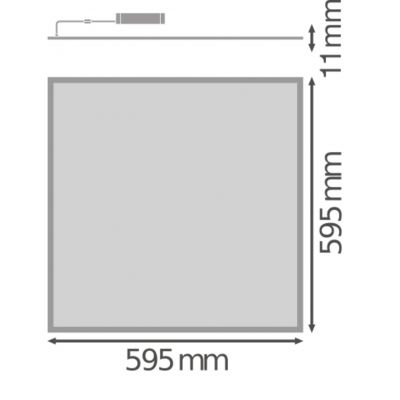 BIOLUX HCL PANEL 600 S 41W TW DALI LEDVANCE (4058075636934)