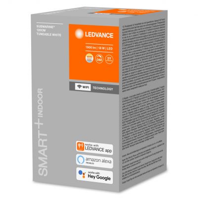 SMART oprawa liniowa LED 18W 1900lm 2700 6500K szara LEDVANCE (4058075576353)