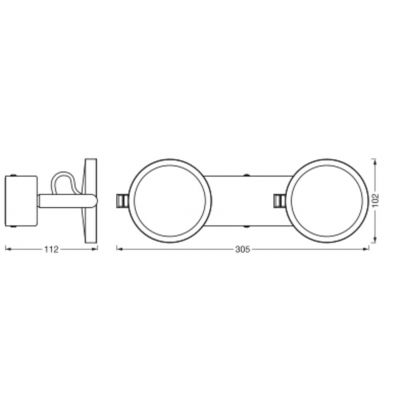 SUN@HOME Bathroom Round 300 IP44 LEDVANCE (4058075750630)