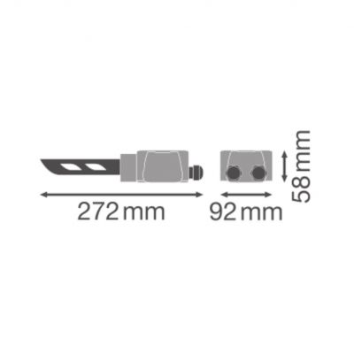 Oprawa TRUSYS FLEX FEED IN BOX 5P WT LEDVANCE (4058075781979)