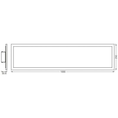 SMART WIFI PLAN PLUS BL100X25 REM RGB TW WT LEDVANCE (4058075650213)