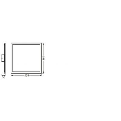 SMART WIFIPLANPLUSBL45X45REMRGBTWBKLEDV LEDVANCE (4058075650251)
