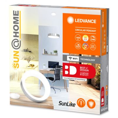 SUN@HOME Circular Pendent 450 SI LEDVANCE (4058075762749)