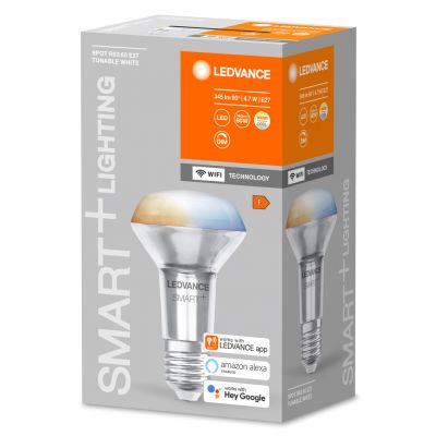 Żarówka LED E27 R63 4,7W = 40W 345lm CCT 45° SMART+ WIFI Ściemnialna 4058075609532 LEDVANCE (4058075609532)
