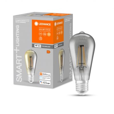 Żarówka LED E27 ST64 6W = 44W 2500K Ciepła 540lm 300° Filament SMART+ WIFI Ściemnialna 4058075609839 LEDVANCE (4058075609839)