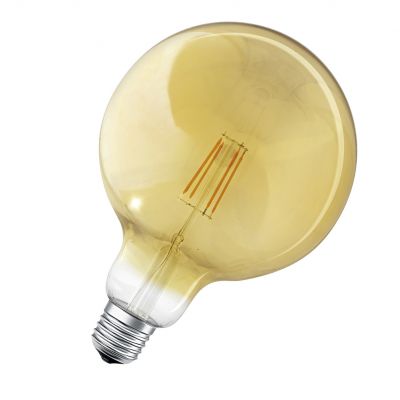 SMART+ ZB CL Globe125 Gold DIM 52 yes 6W 824 E27 LEDVANCE (4058075729247)