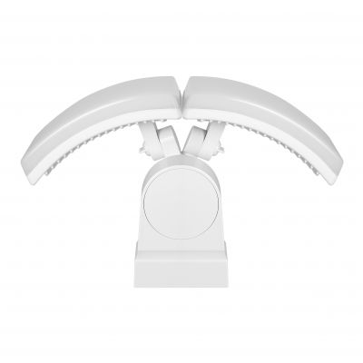 TOS DUO LED 2x20W podwójny naświetlacz ogrodowy, 2x1600lm IP65 4000K neutralna biel biały AD-NL-6603WL4 ORNO (AD-NL-6603WL4)