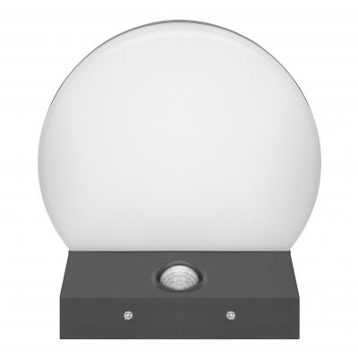 ASPEN LED 15W oprawa ogrodowa z czujnikiem ruchu PIR 1300lm IP65 4000K szara AD-OP-6604GLPMR4 ORNO (AD-OP-6604GLPMR4)
