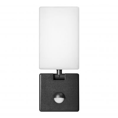 Oprawa ogrodowa z czujnikiem ruchu PIR ENID LED 10W 800lm IP65 4000K czarny (AD-OP-6605BLPMR4)