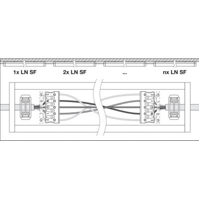 LINEAR SURFACE 1500 P 45W 840 WT IP44 LEDVANCE (4058075733138)