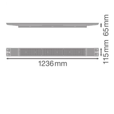 LOW BAY FLEX 1200 P 42W 840 W LEDV LEDVANCE (4058075676060)