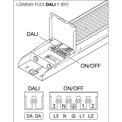 LOW BAY FLEX 1200 DALI P 73W 840 VW LEDVANCE (4058075676220)