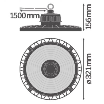 HB P 190W 865 70DEG IP65 LEDVANCE (4058075692879)
