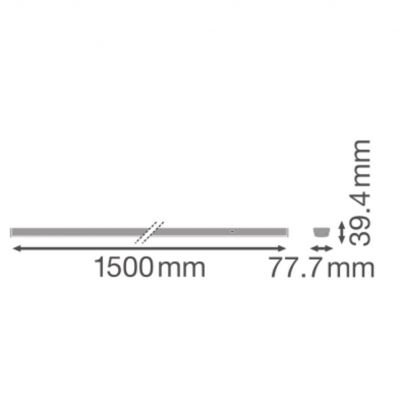 Oprawa TRUSYS FLEX P 35W 840 VW CL WT LEDVANCE (4058075771017)