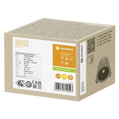 SP FIX P 8W 927 PS DIM IP44 WT LEDVANCE (4058075799523)