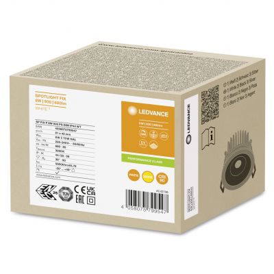 SP FIX P 8W 930 PS DIM IP44 WT LEDVANCE (4058075799547)