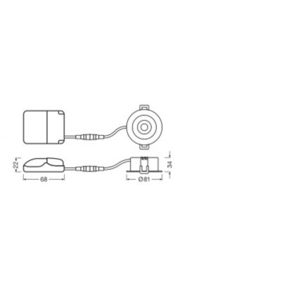 SP AIR ADJ P 4W 927 DIM IP23 WT LEDVANCE (4099854000003)